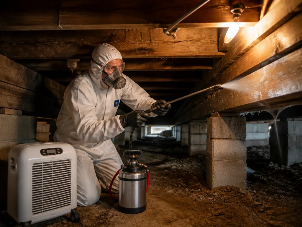 Crawl Space Pest Treatment